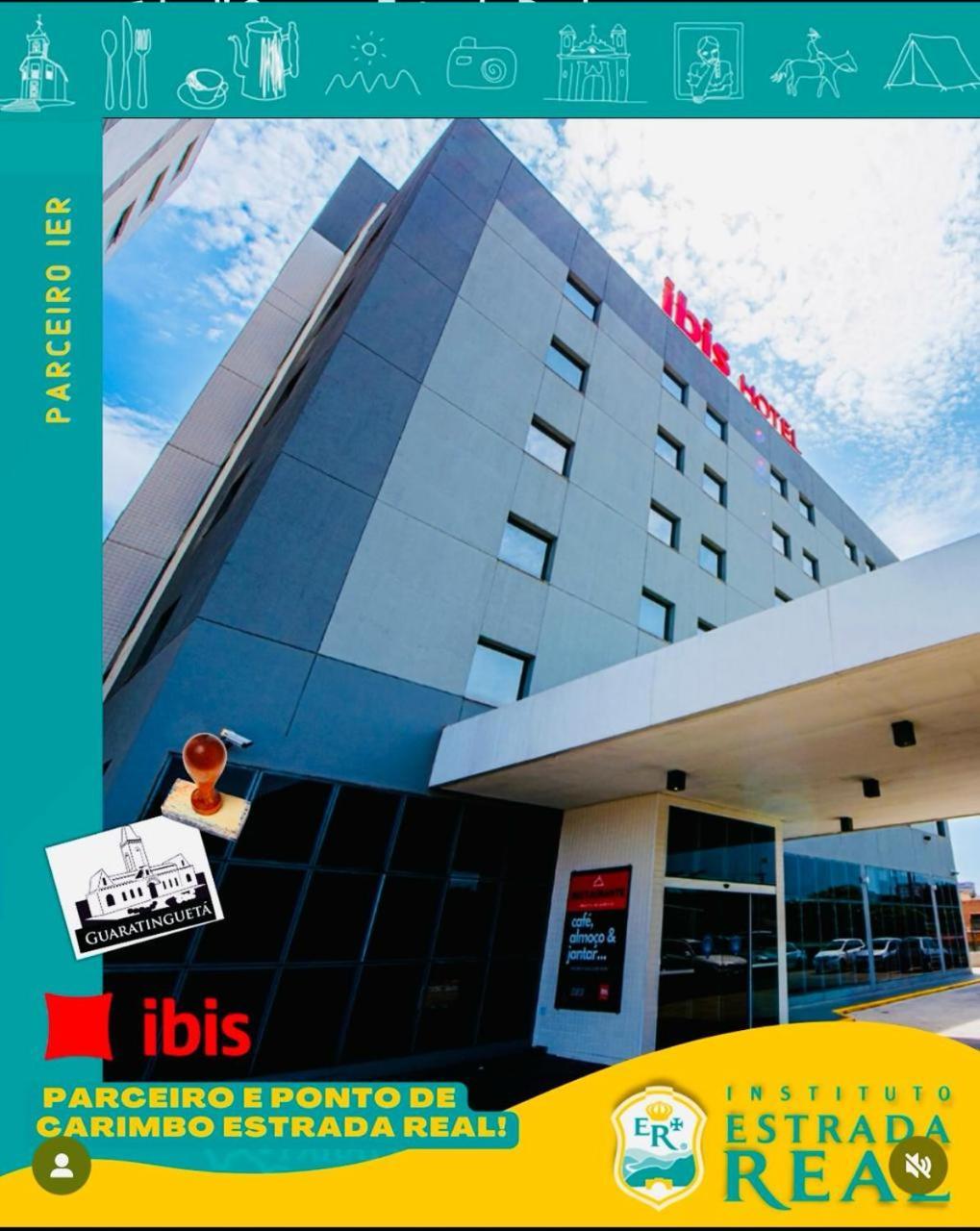 Отель Ibis Guaratingueta Aparecida - Circuito Da Fe Экстерьер фото